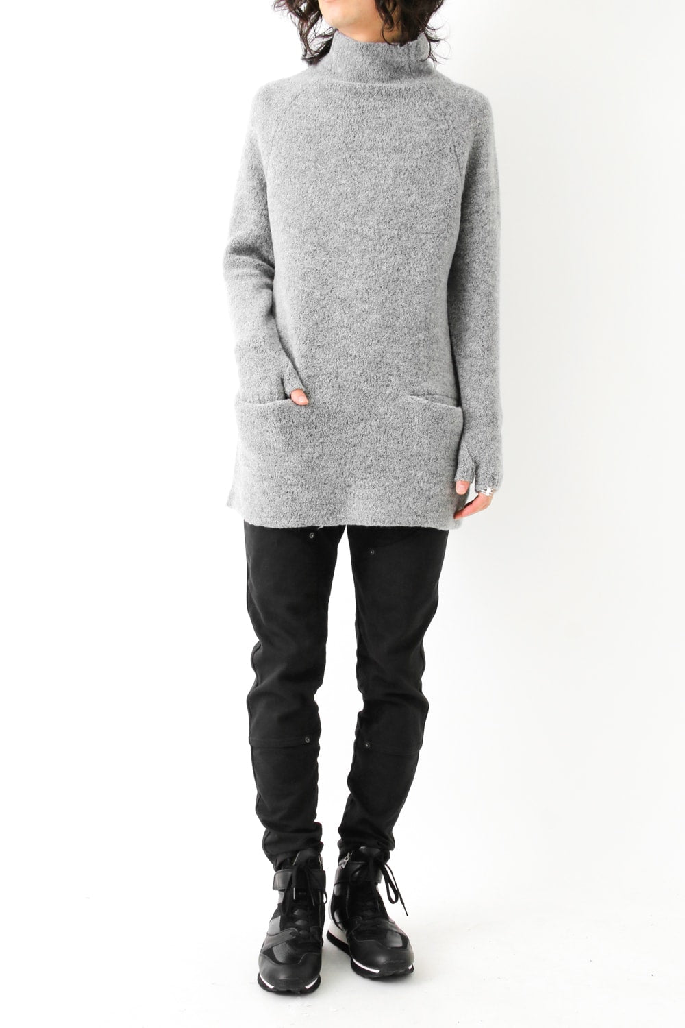 Boucle jersey High Neck T