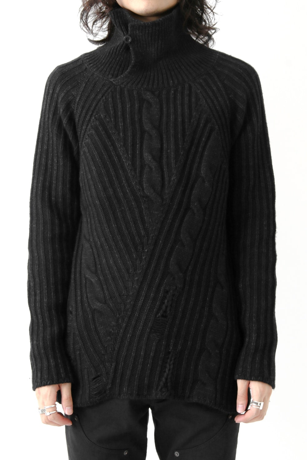 Wool Cotton Cashmere Sweater