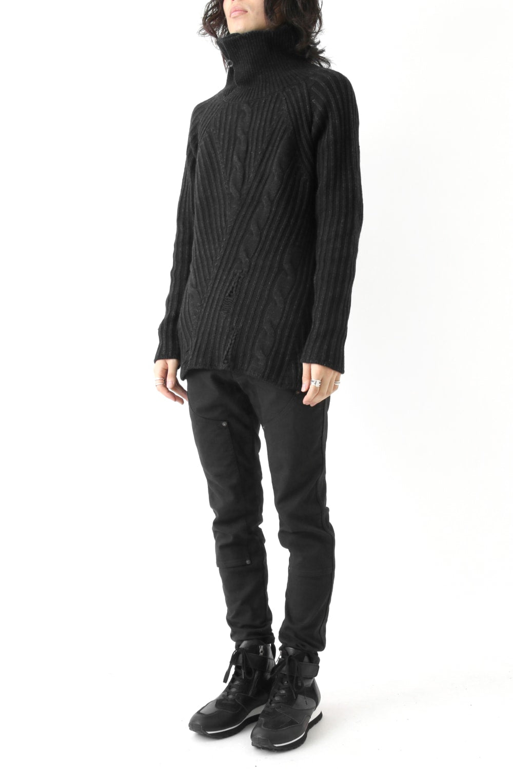 Wool Cotton Cashmere Sweater