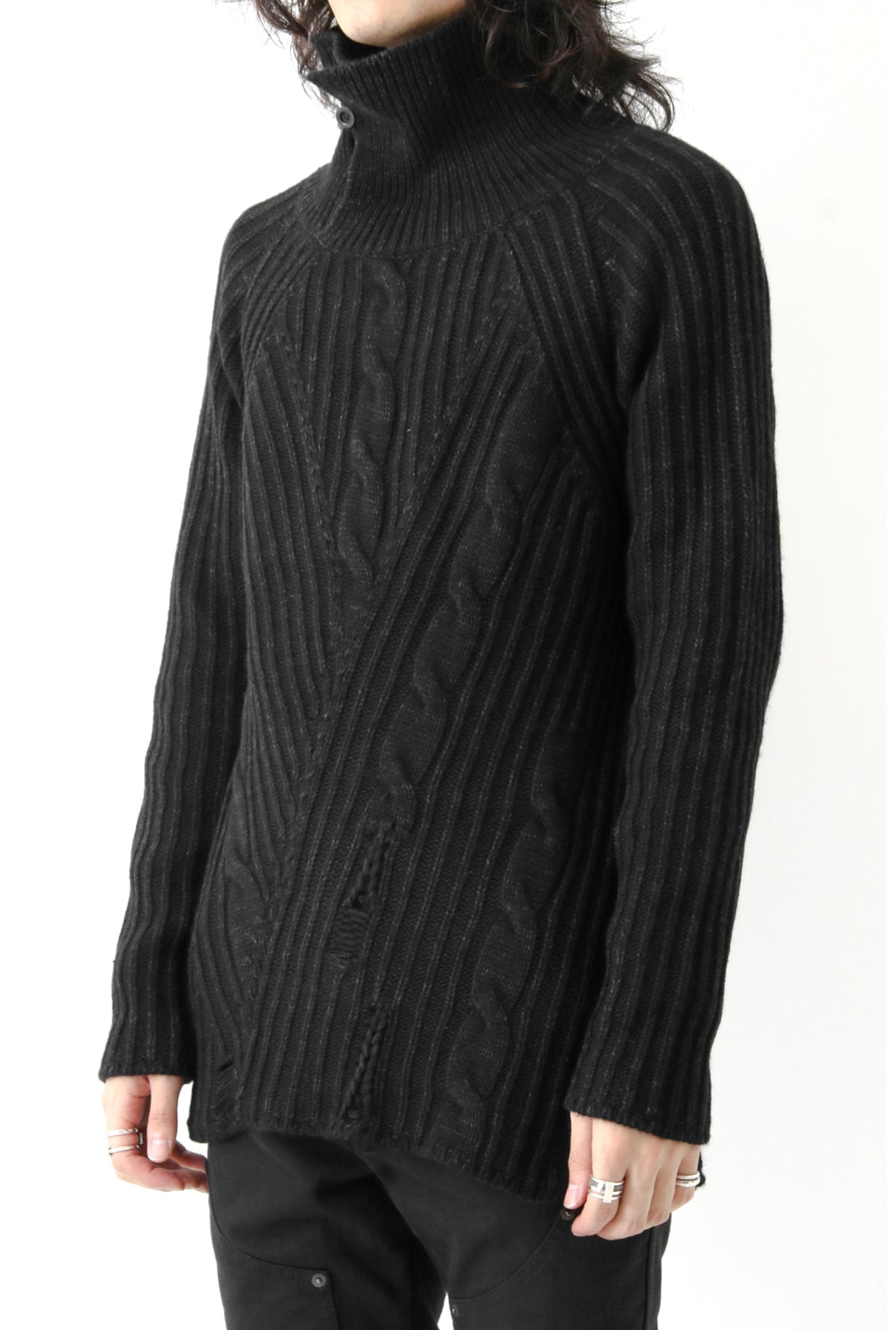 Wool Cotton Cashmere Sweater