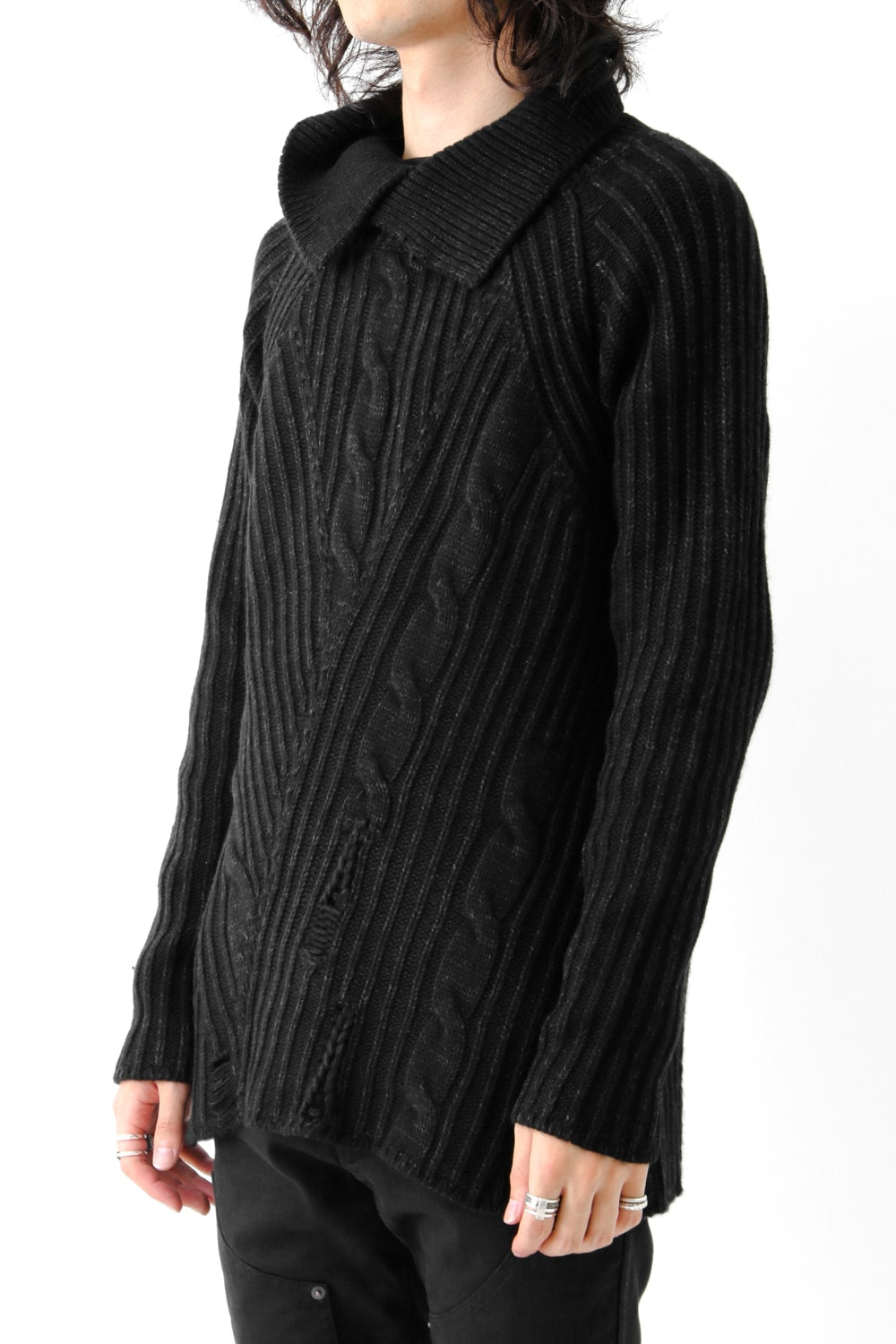 Wool Cotton Cashmere Sweater