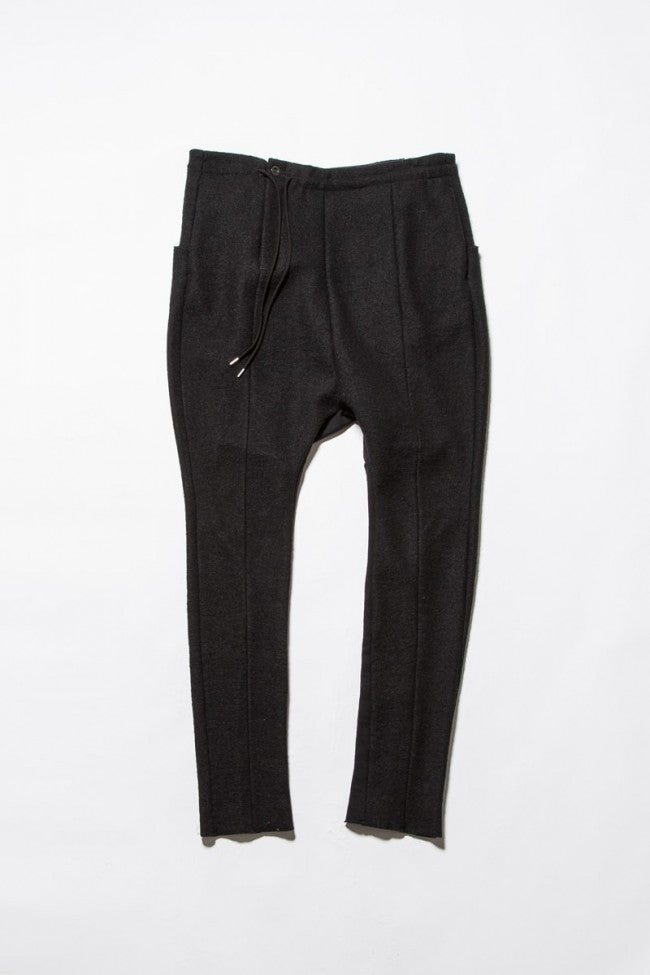 Cotton Wool Combination Sarouel Pants