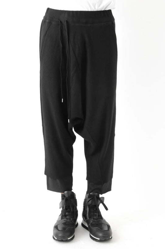 Wool Jersey Sarouel Pants