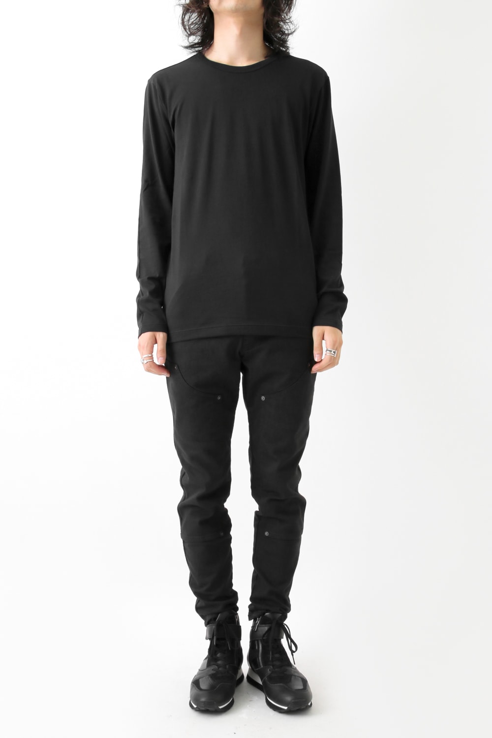 60/2 Supima Cotton Jersey Long Sleeve T - The Viridi-anne