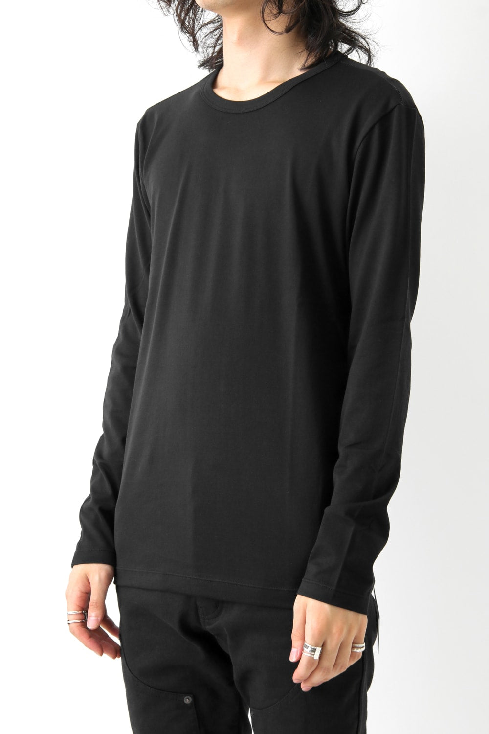 60/2 Supima Cotton Jersey Long Sleeve T - The Viridi-anne