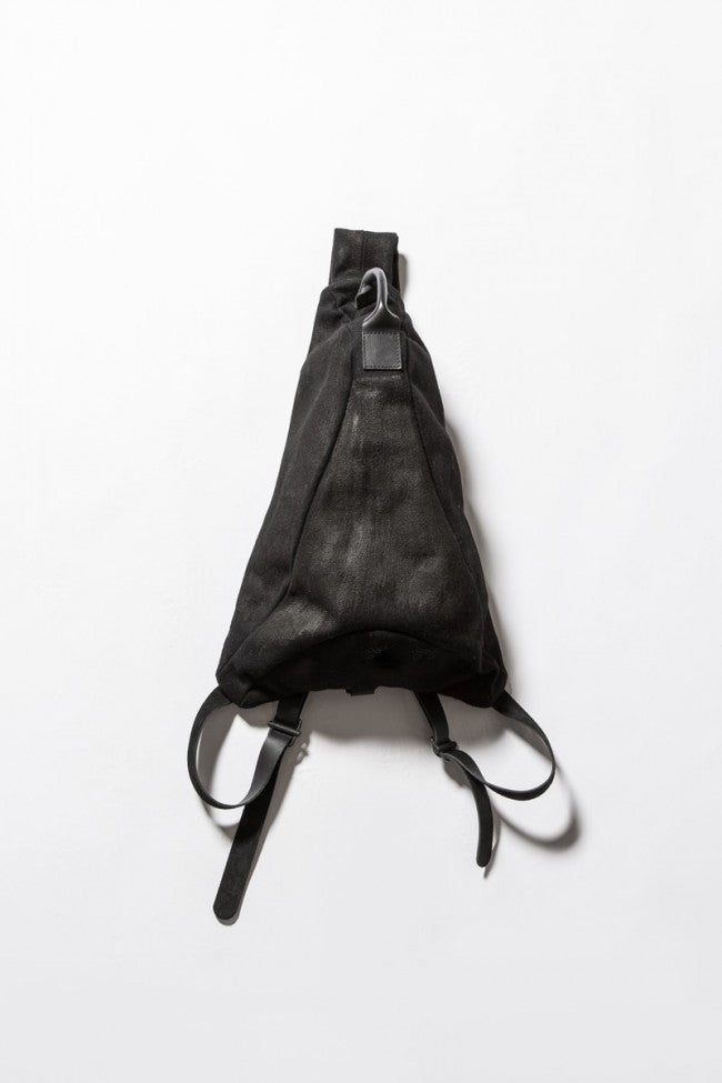 Wool Nylon Melton Shoulder Bag 