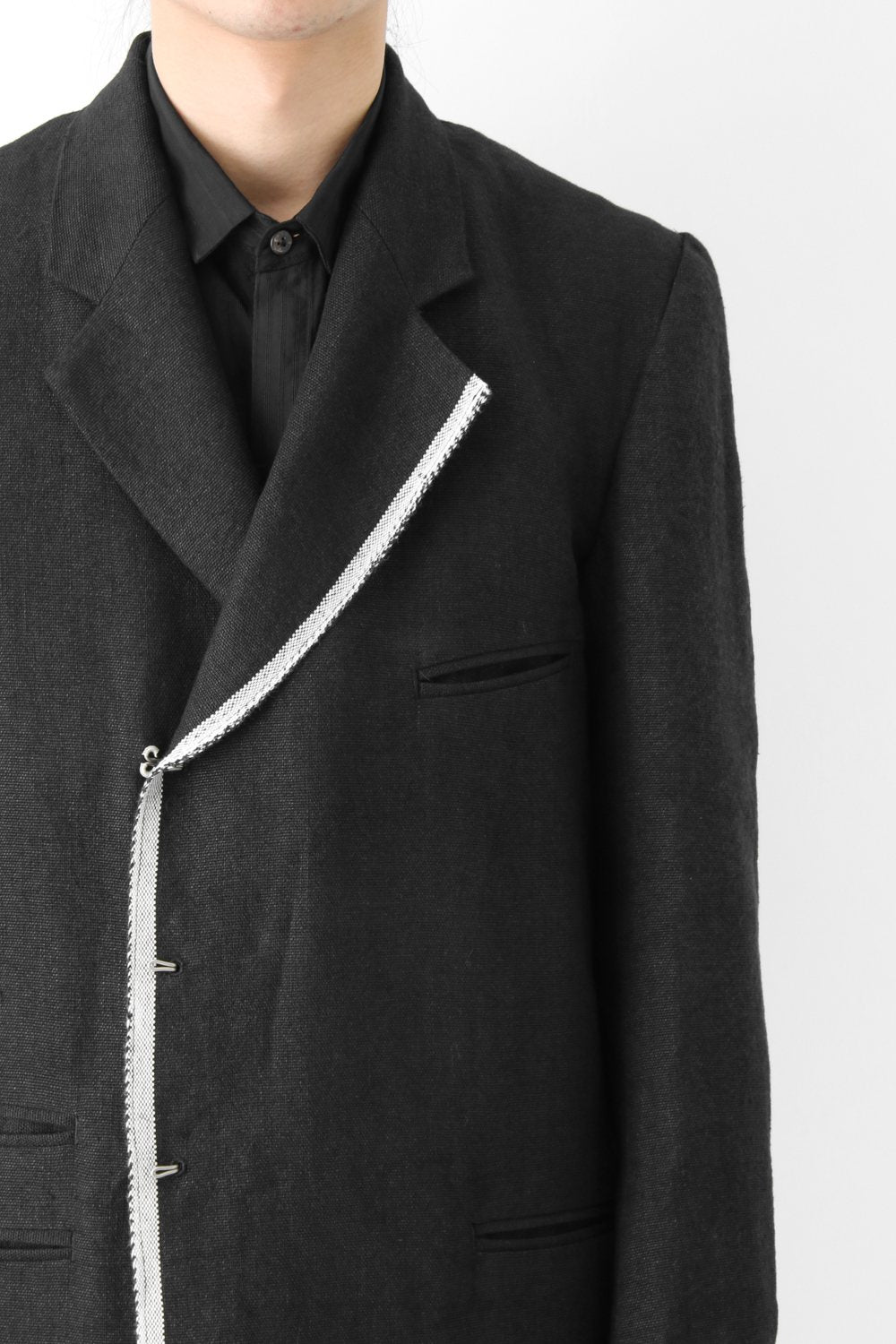 Japanese Paper Linen Chester Coat 