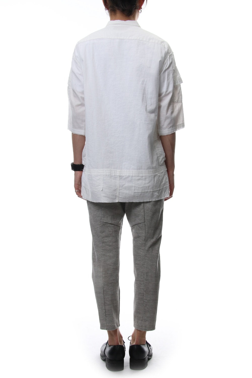 Hanging Inlay Cropped Pants