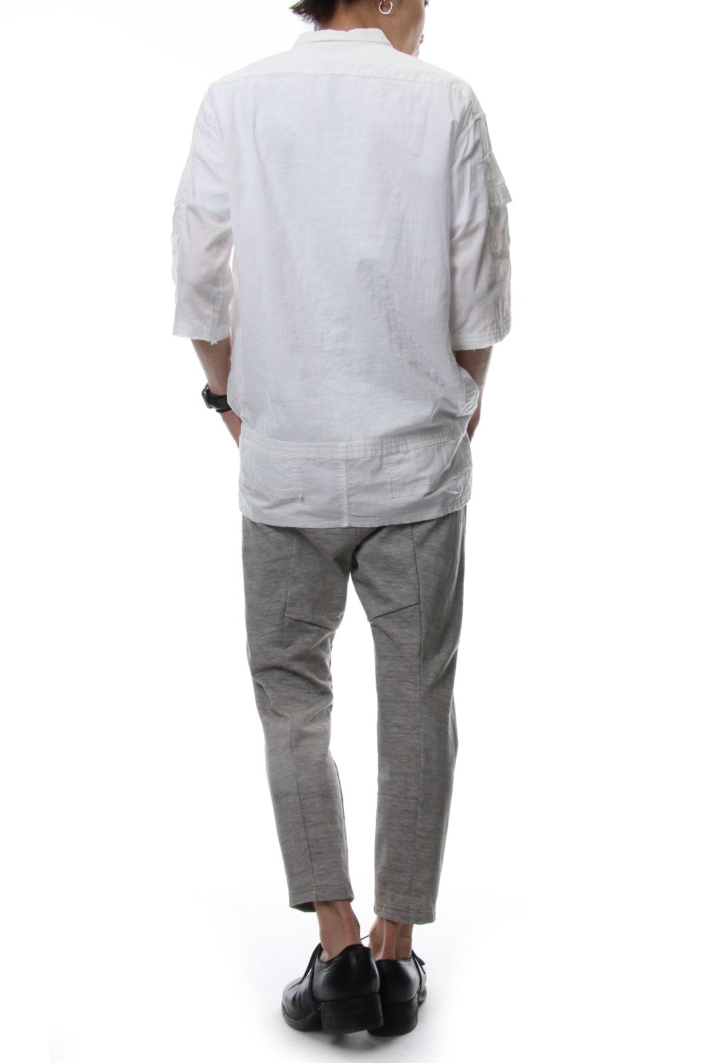 Hanging Inlay Cropped Pants