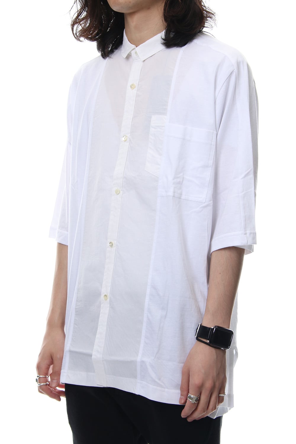 40 / - Jersey Combi Shirt White