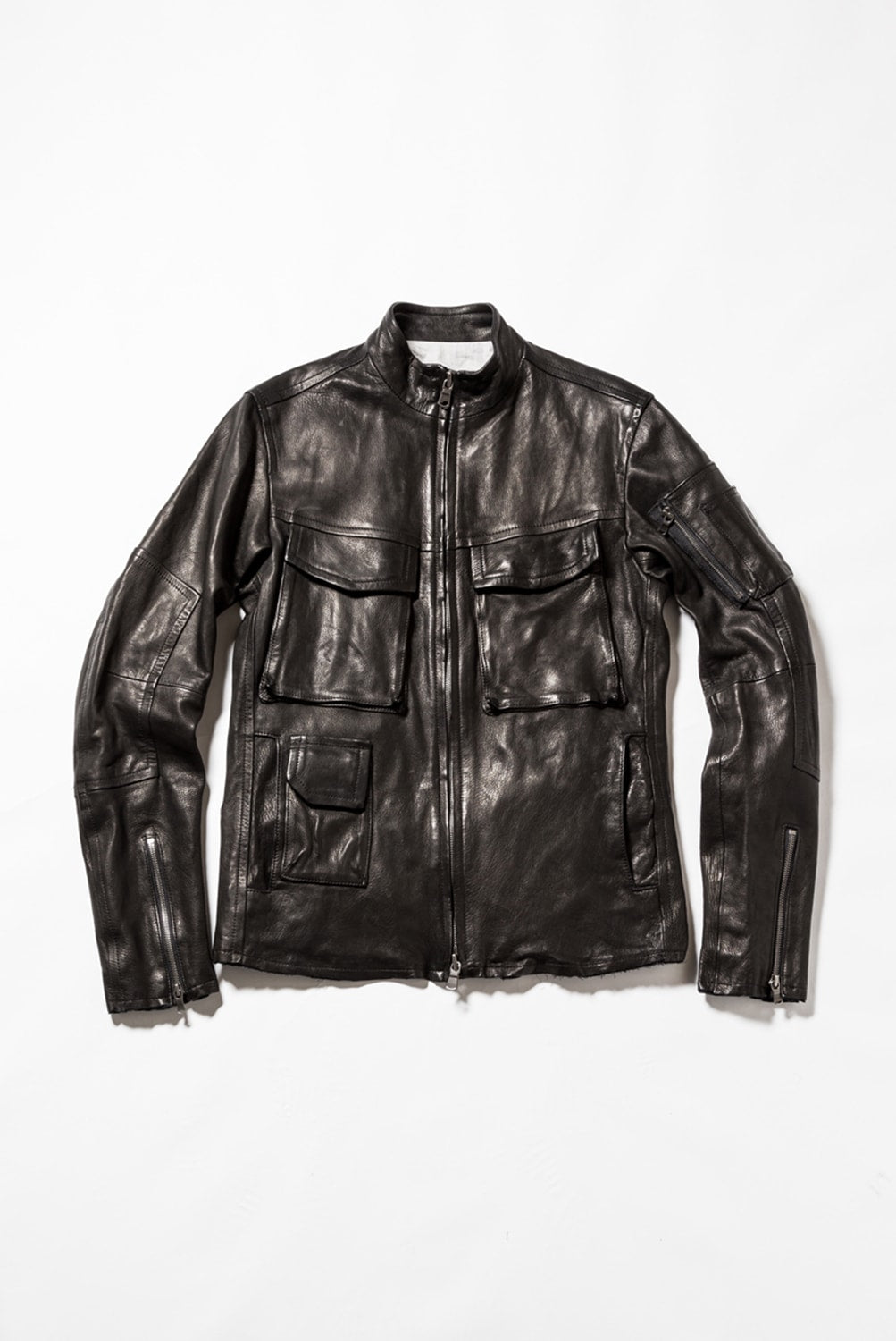 Leather Blouson
