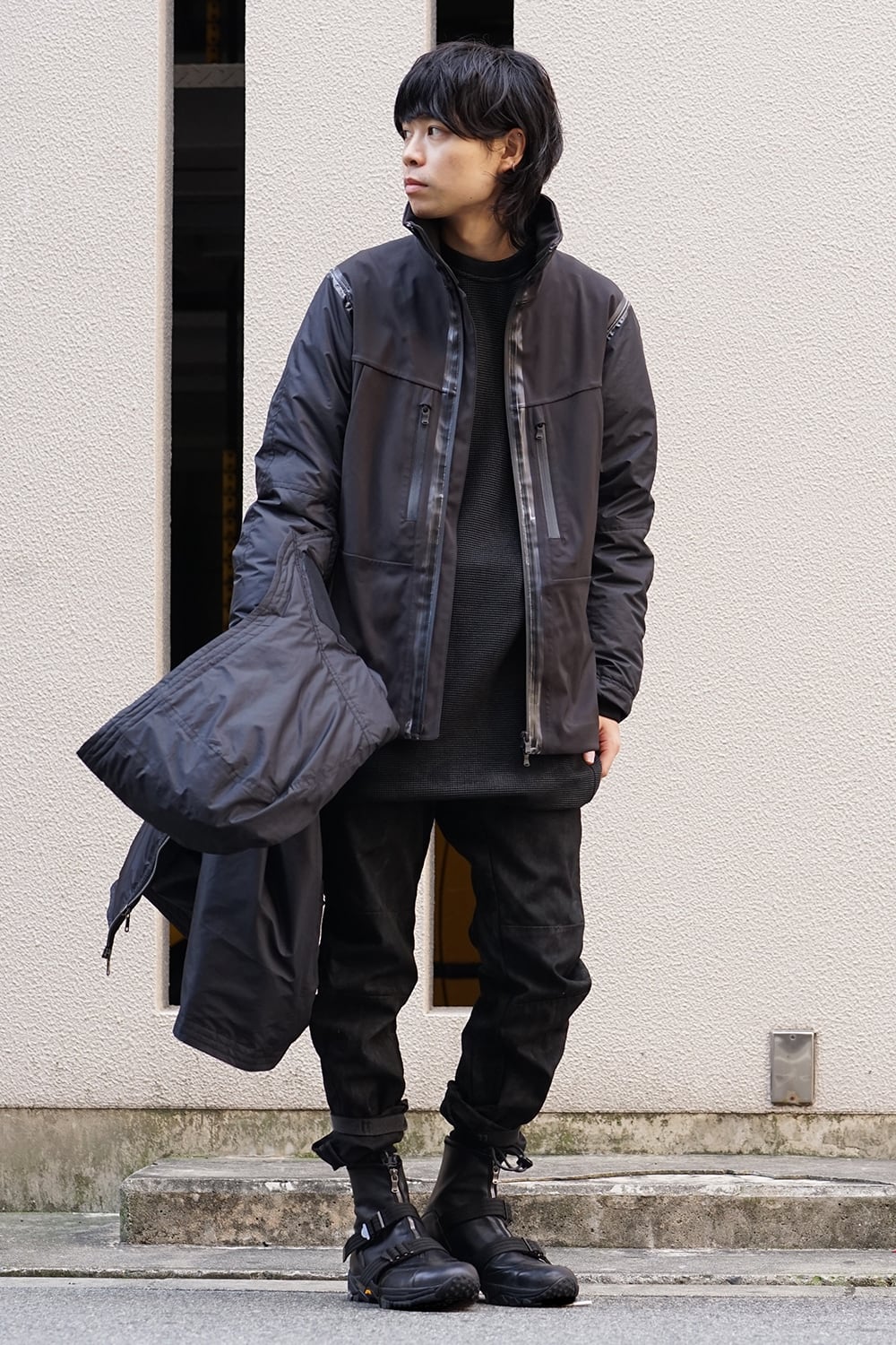 Layered Down jacket