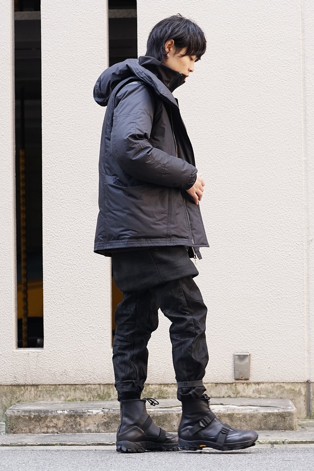 Layered Down jacket