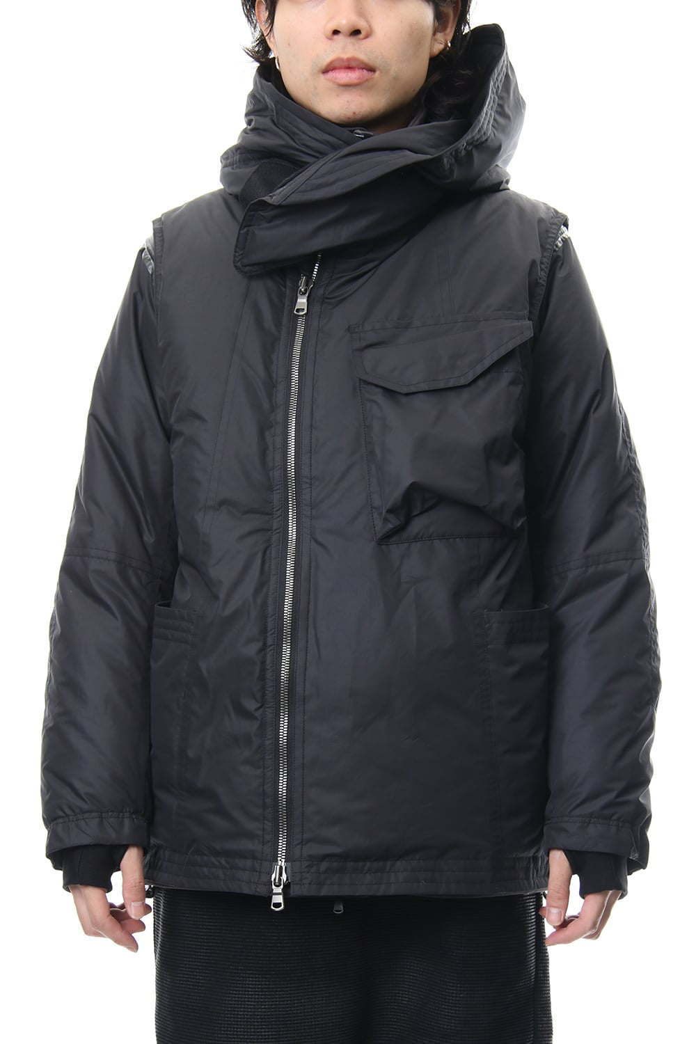 Layered Down jacket