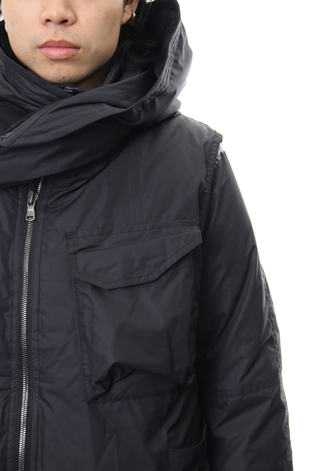 Layered Down jacket