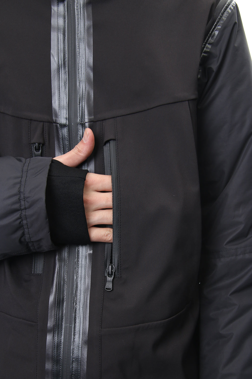 Layered Down jacket