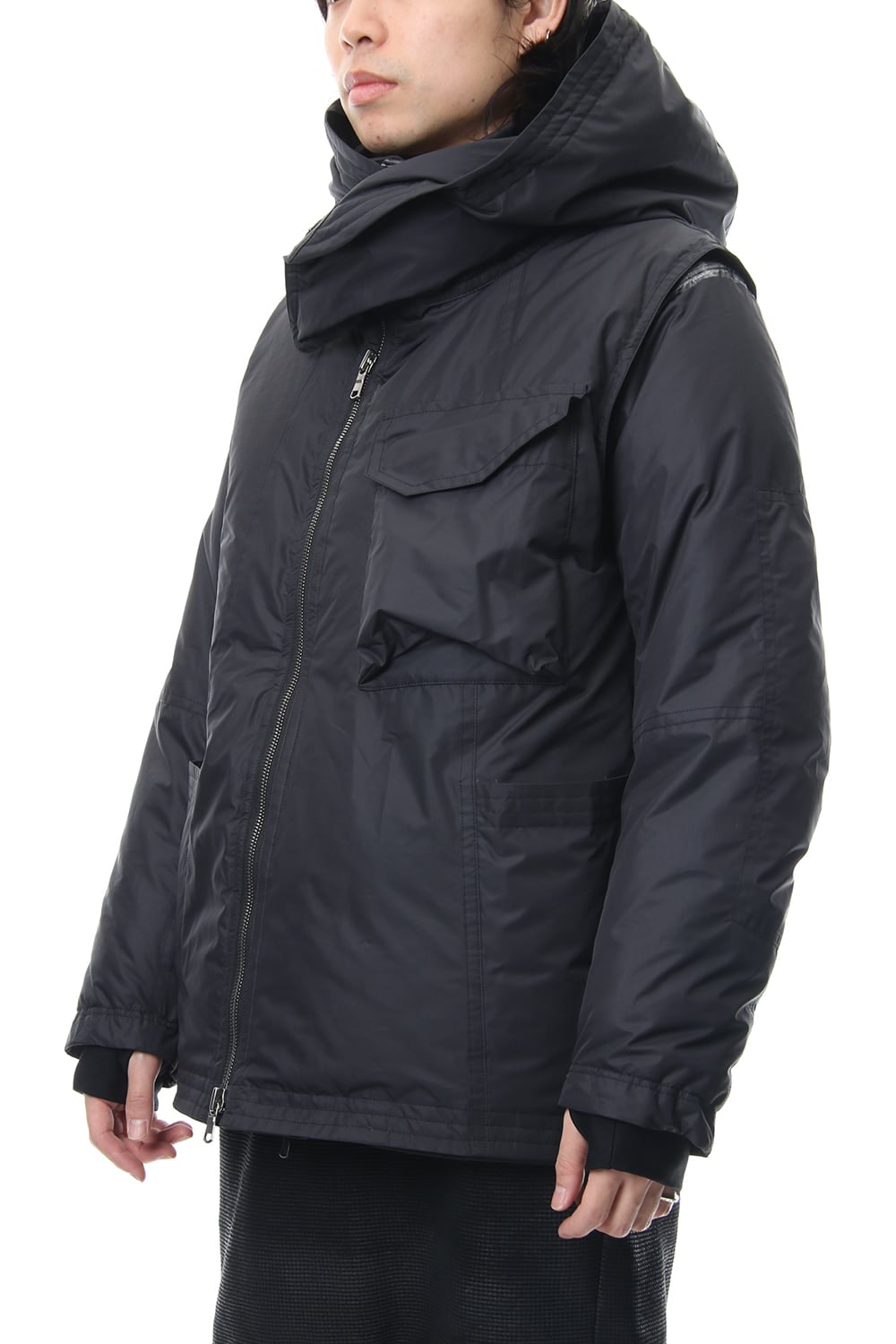 Layered Down jacket