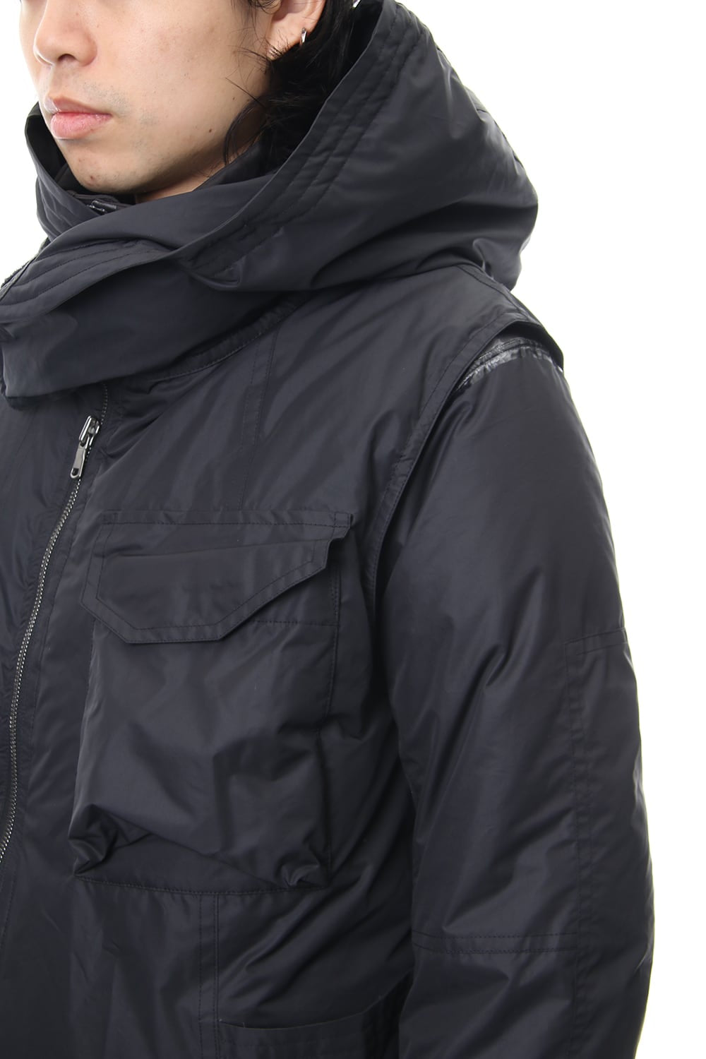 Layered Down jacket