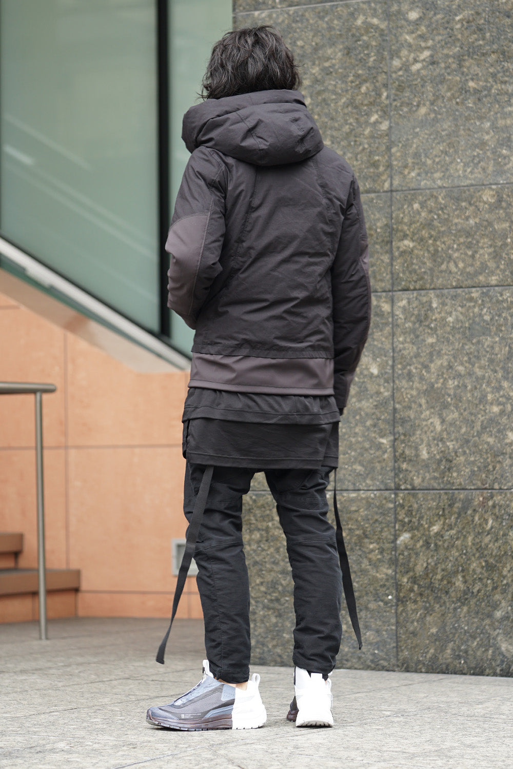 High Density Cotton Nylon Weather Down Jacket RBE-005