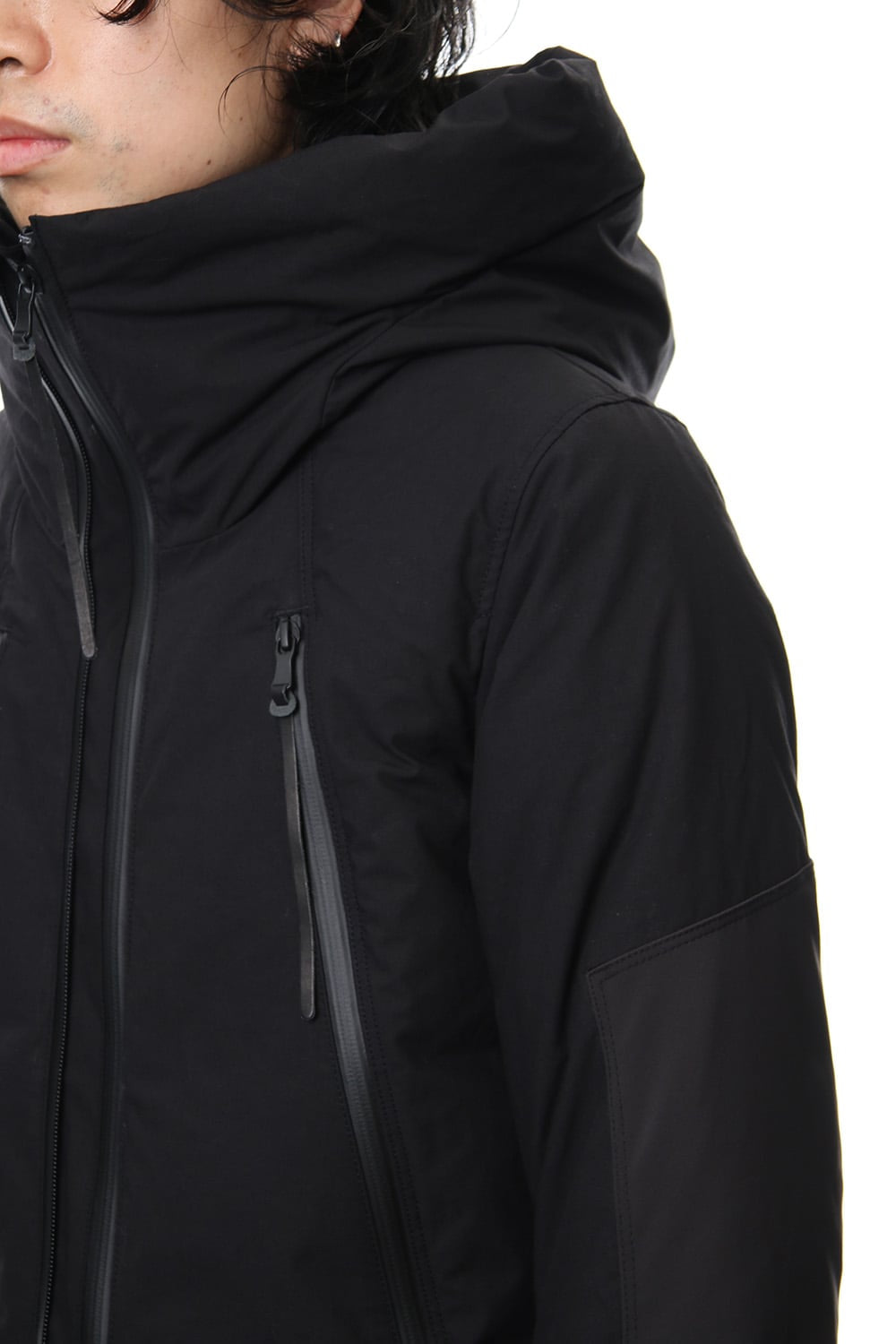 High Density Cotton Nylon Weather Down Jacket RBE-005