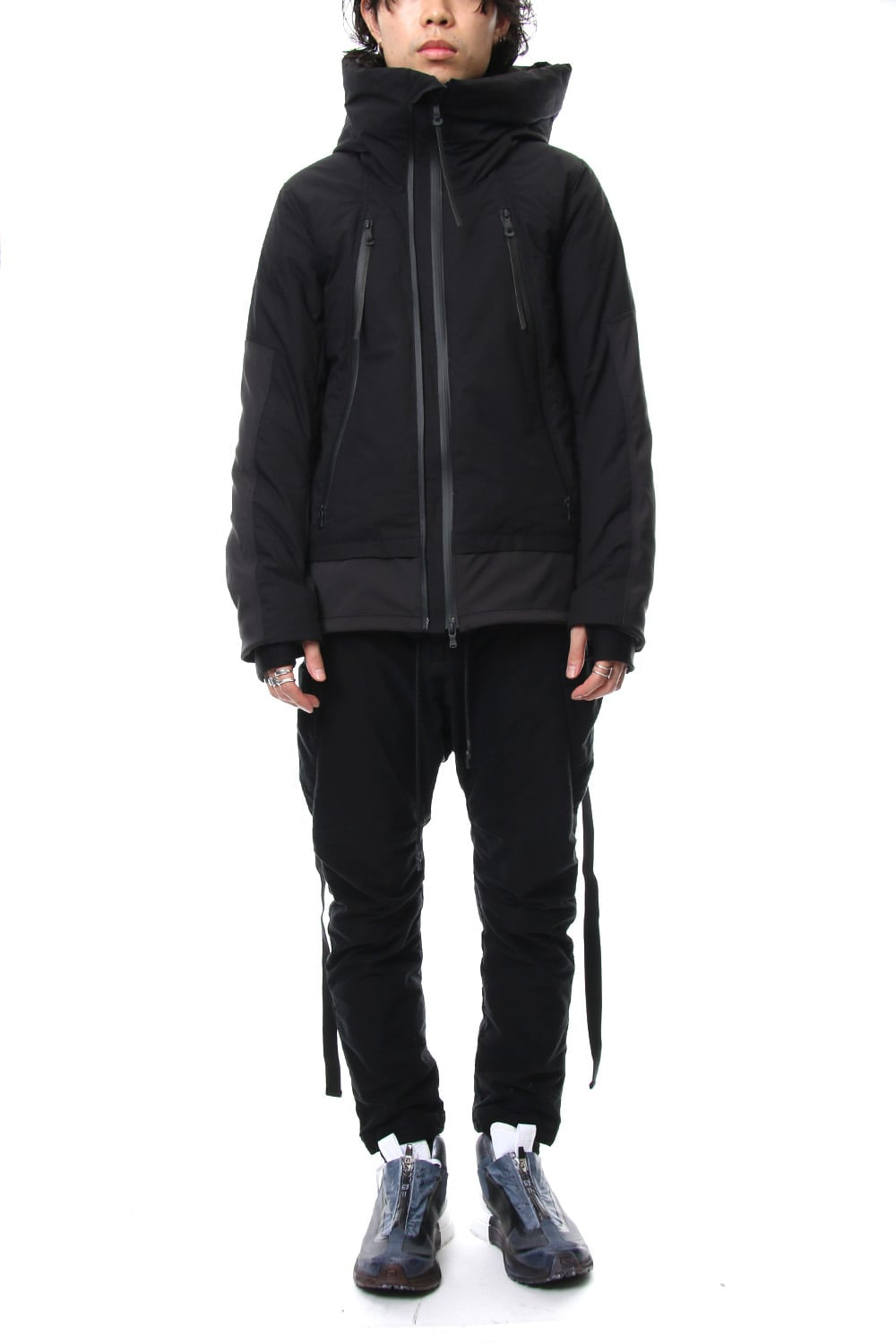 High Density Cotton Nylon Weather Down Jacket RBE-005