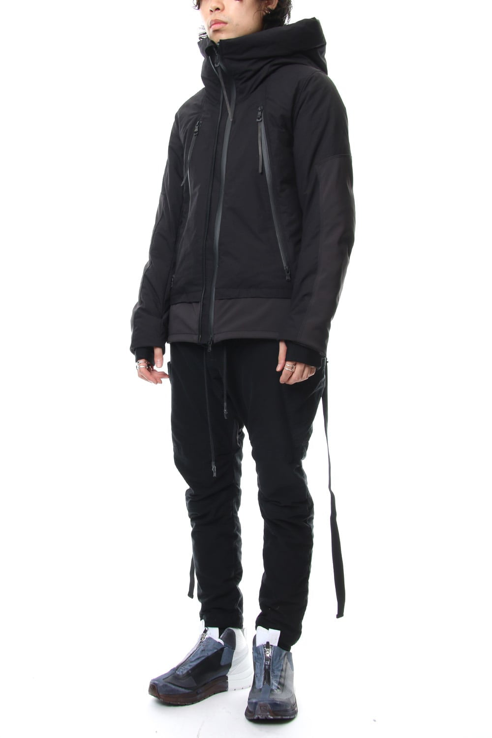 High Density Cotton Nylon Weather Down Jacket RBE-005