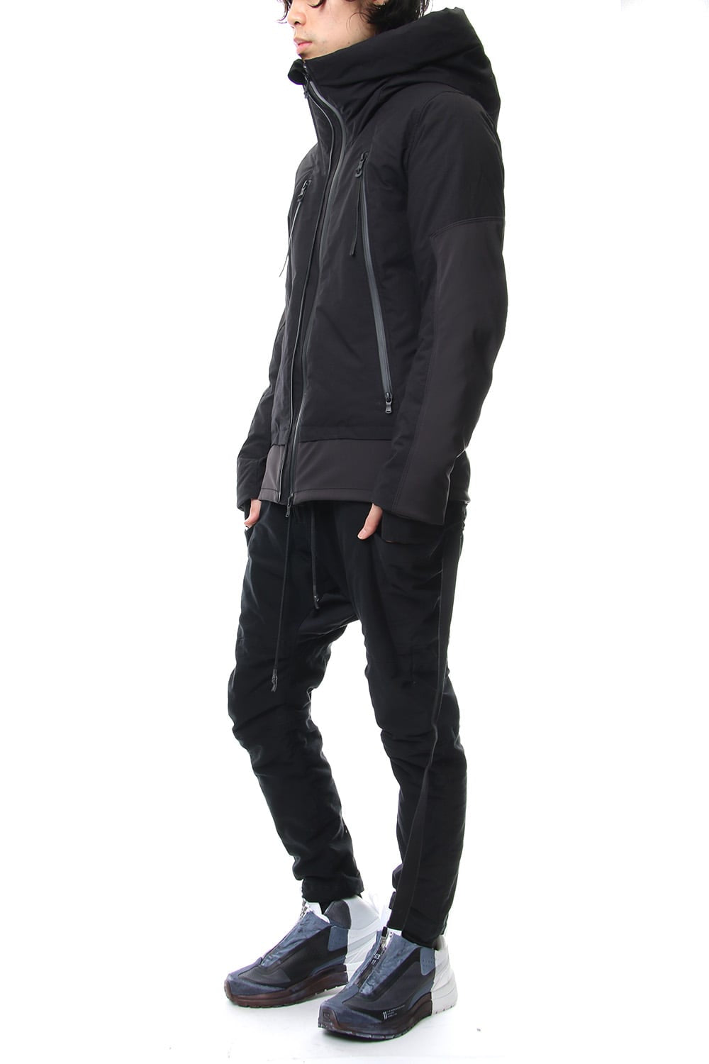 High Density Cotton Nylon Weather Down Jacket RBE-005