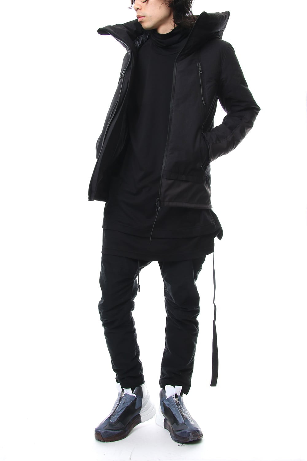 High Density Cotton Nylon Weather Down Jacket RBE-005