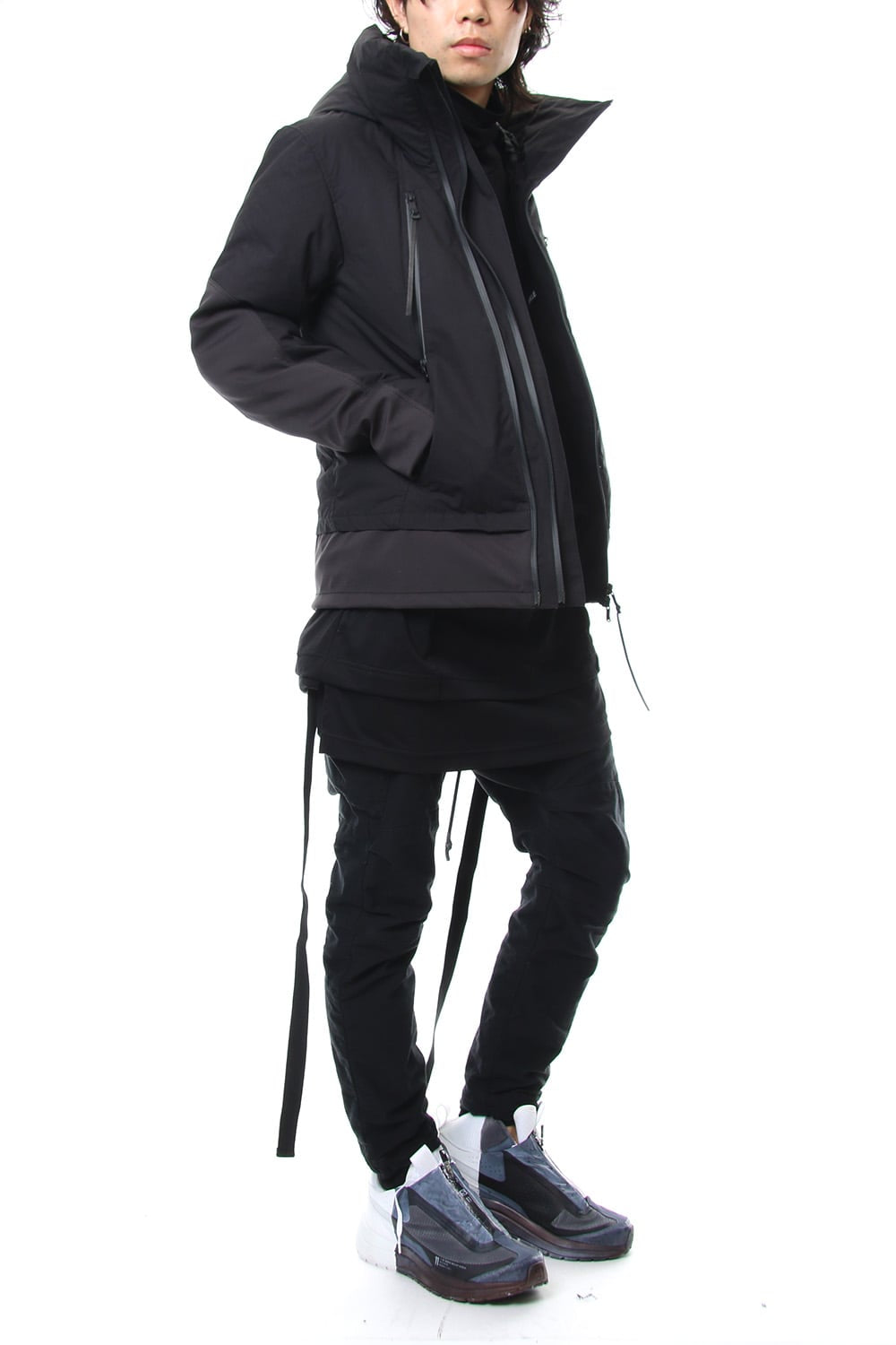 High Density Cotton Nylon Weather Down Jacket RBE-005