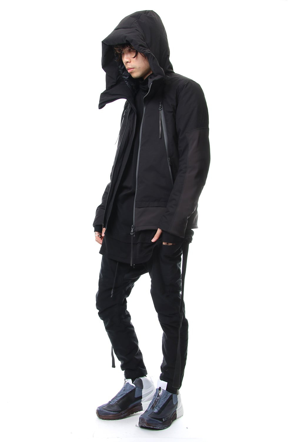 High Density Cotton Nylon Weather Down Jacket RBE-005