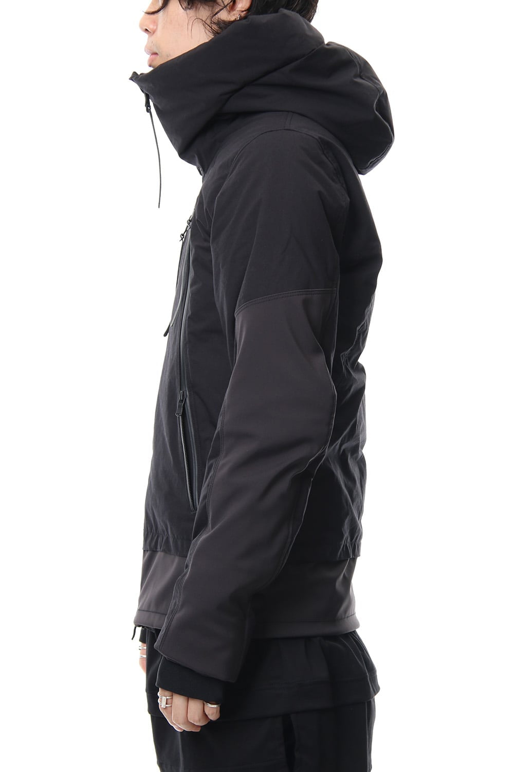 High Density Cotton Nylon Weather Down Jacket RBE-005