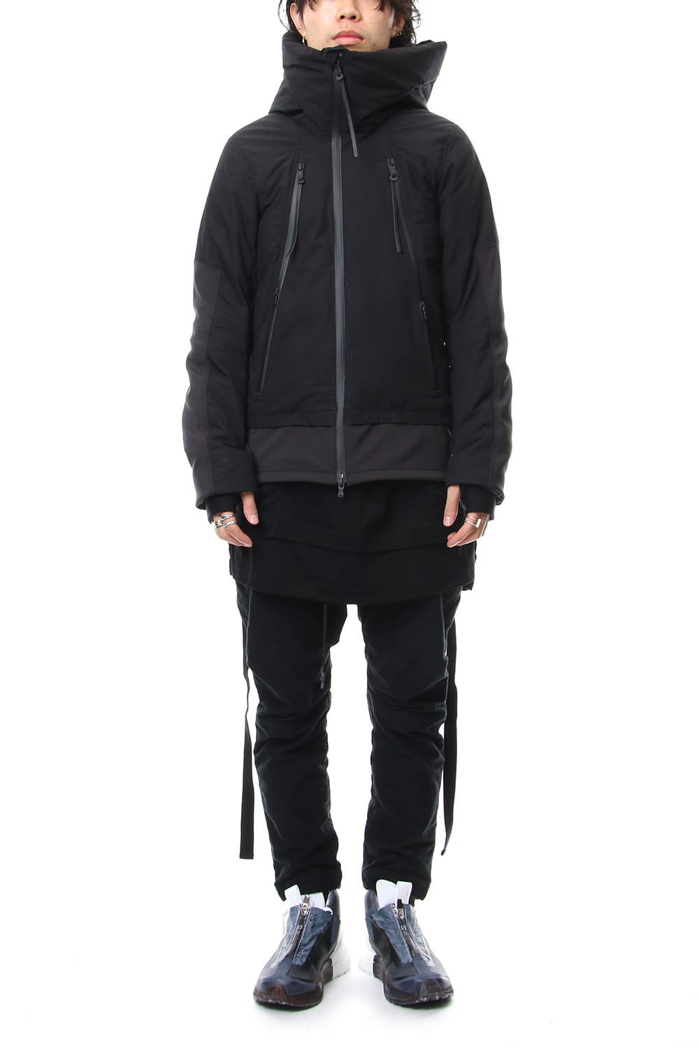 High Density Cotton Nylon Weather Down Jacket RBE-005