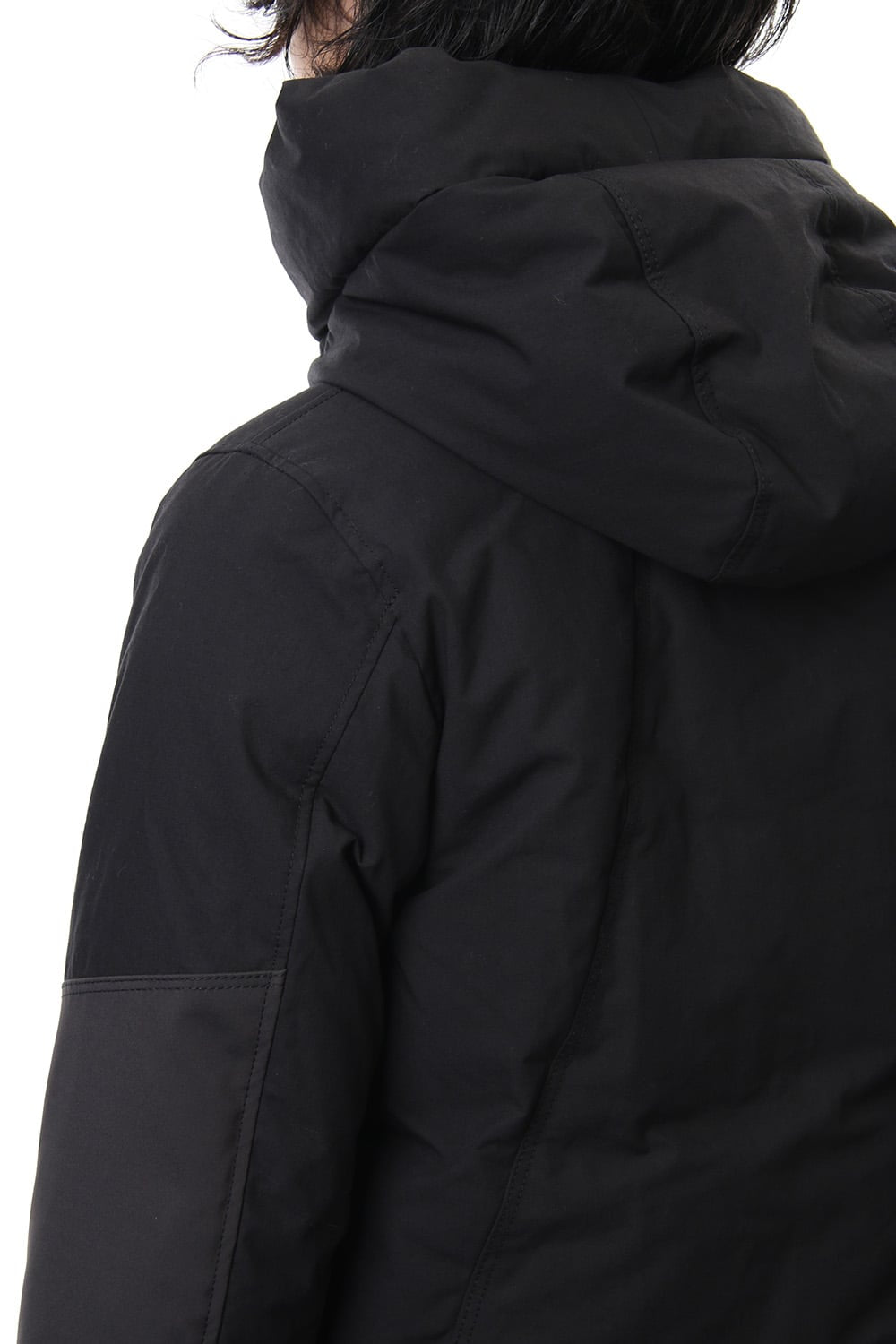 High Density Cotton Nylon Weather Down Jacket RBE-005