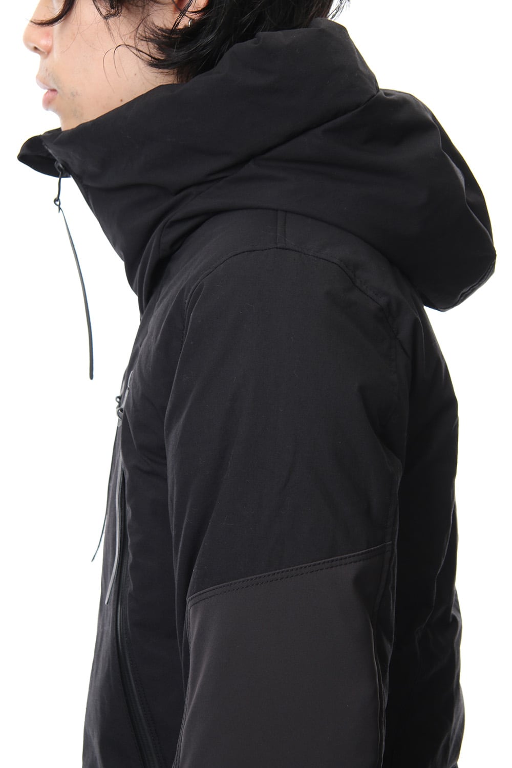 High Density Cotton Nylon Weather Down Jacket RBE-005