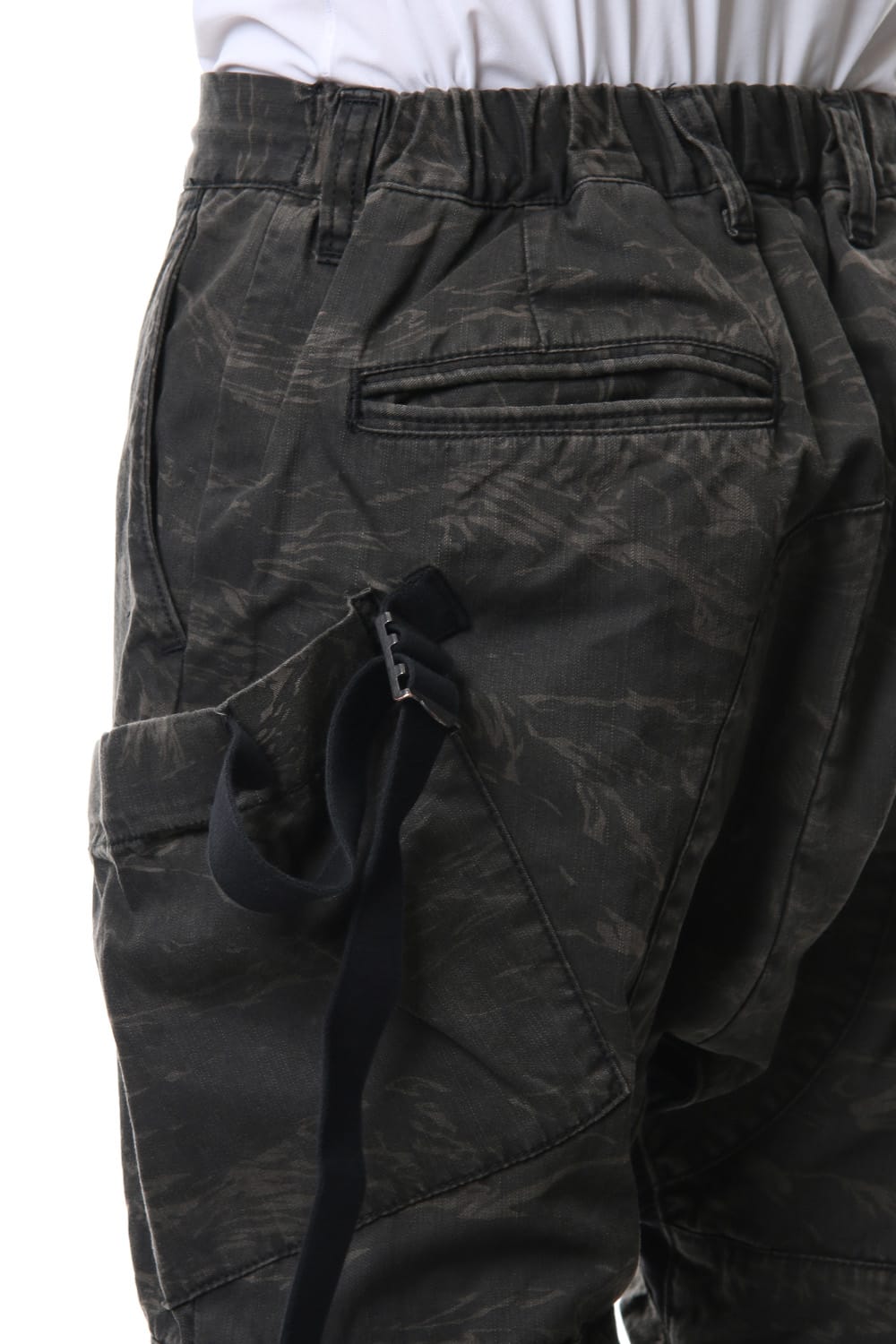 Slab Twill Tiger Camo Over Dye layered Army Pants RBE-004