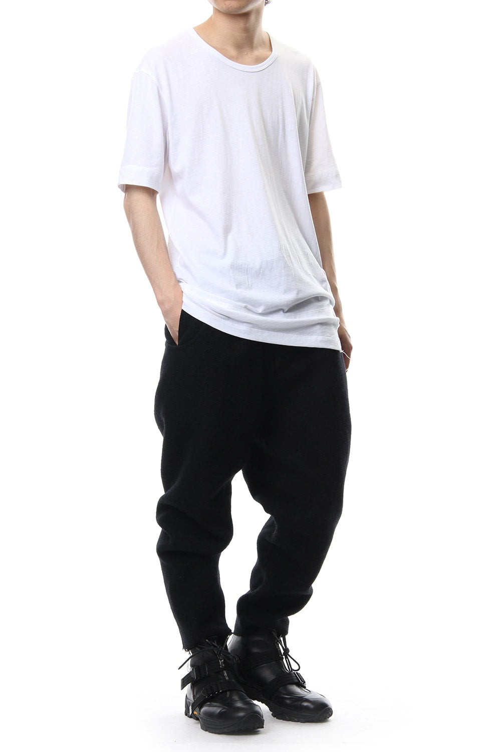 Soft melton pants