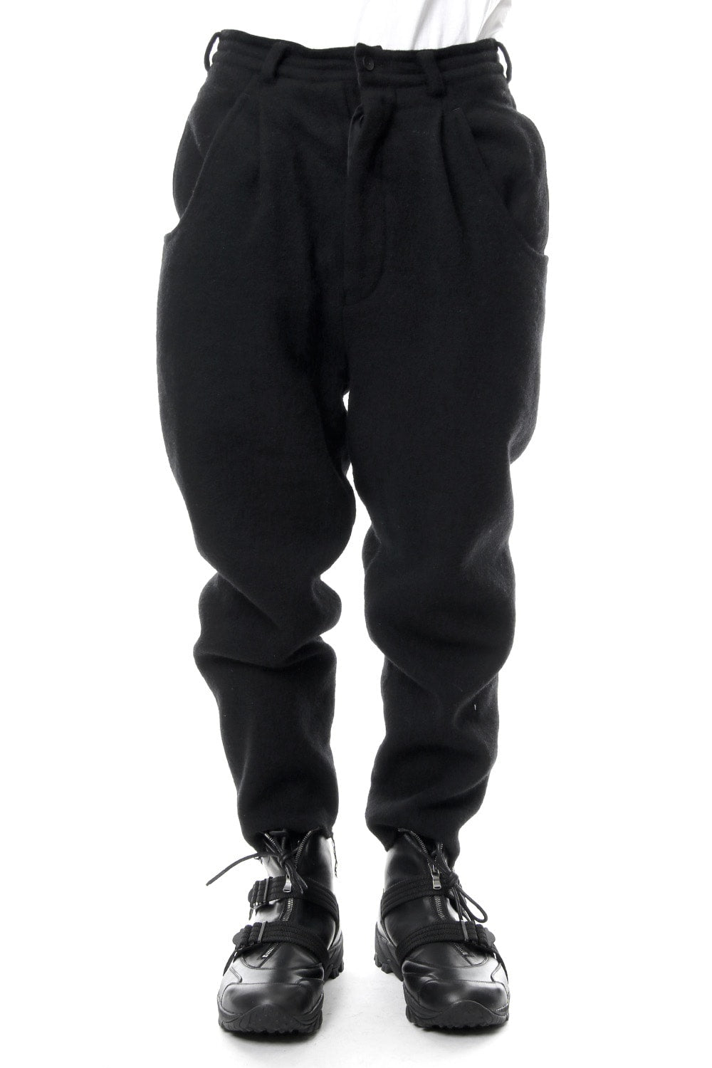 Soft melton pants