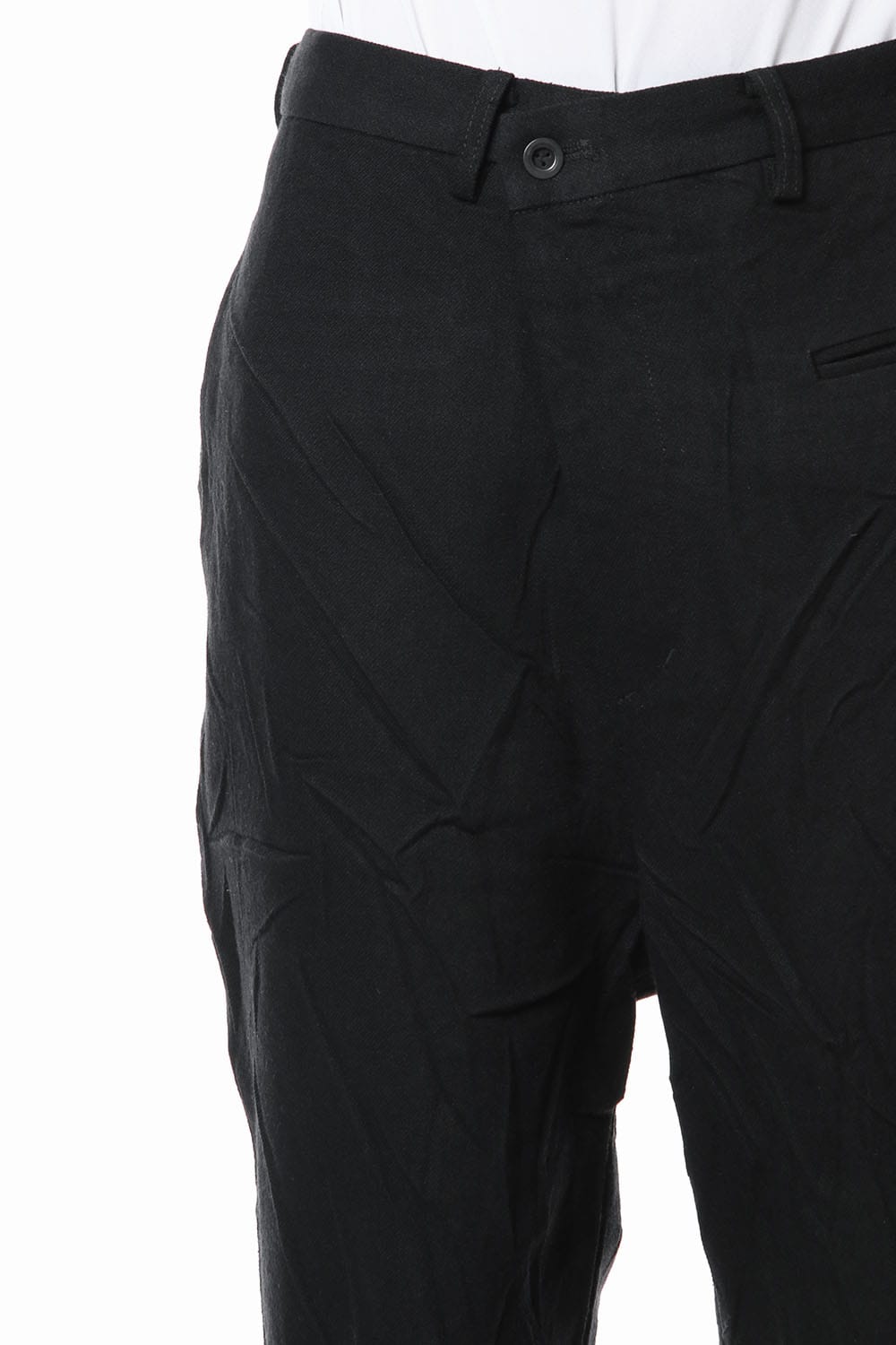 Army surge wrinkled processing Cropped pants