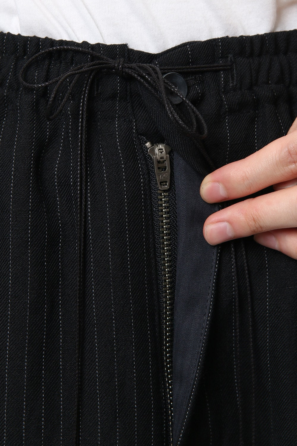 Random stripe cropped pants