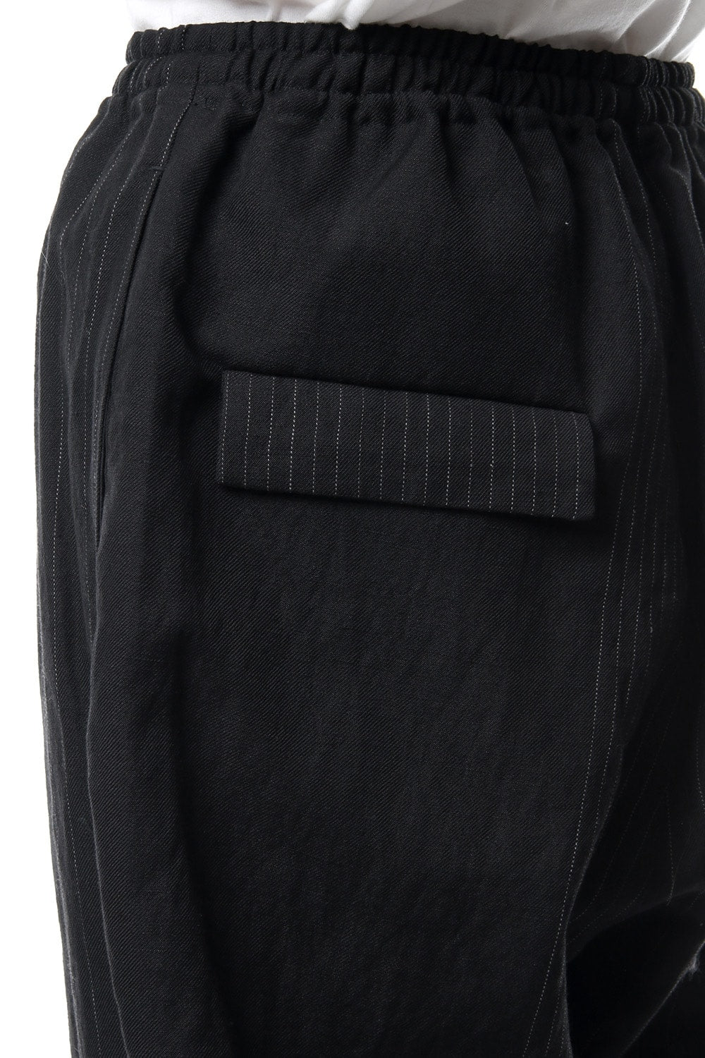 Random stripe cropped pants