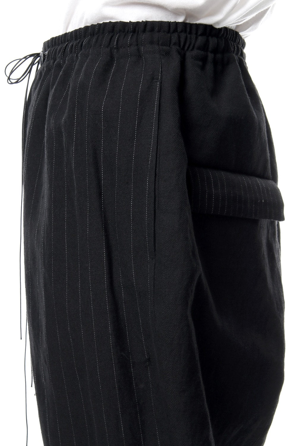 Random stripe cropped pants