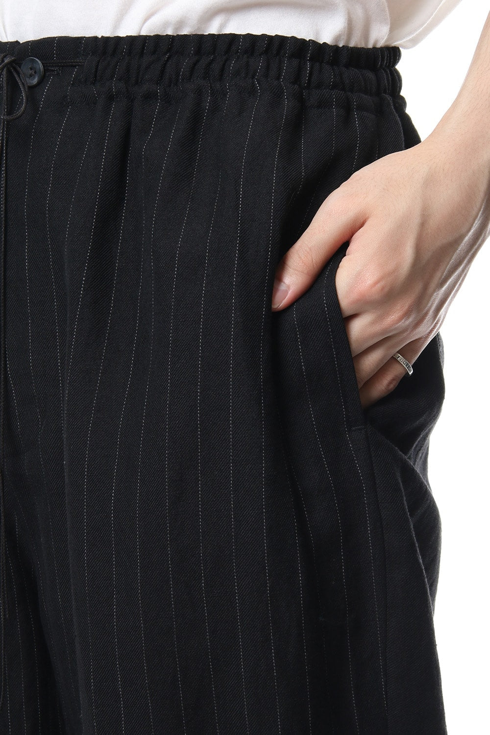 Random stripe cropped pants