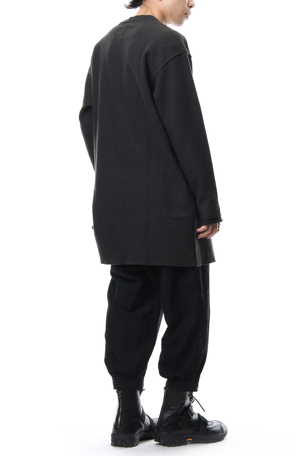 Random stripe cropped pants