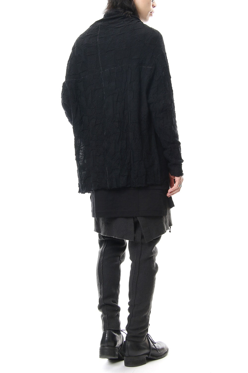 Links knitting cardigan