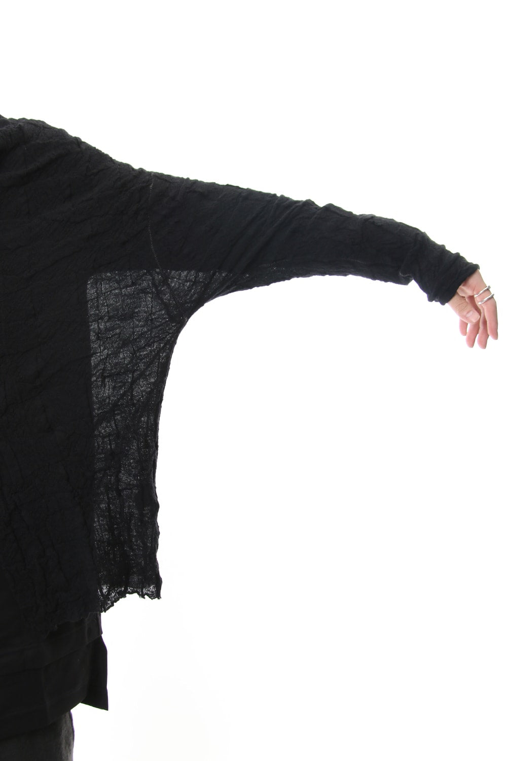 Links knitting cardigan