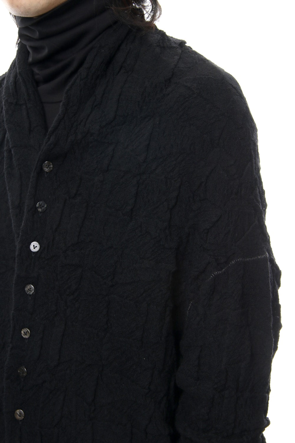 Links knitting cardigan