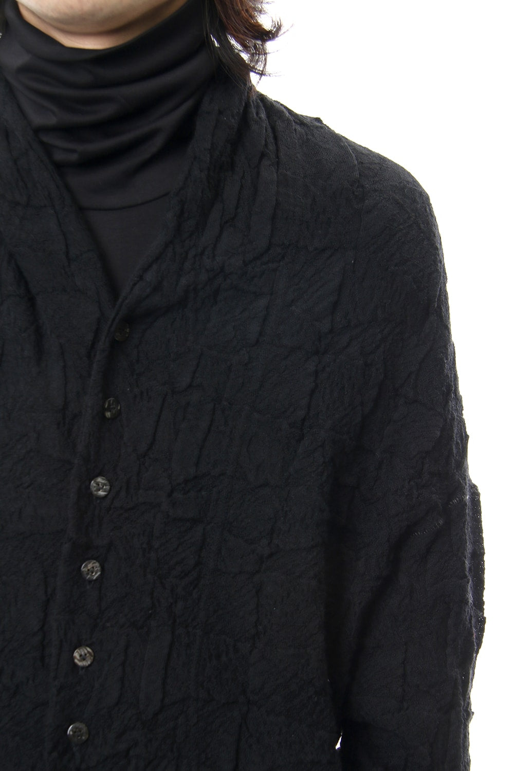 Links knitting cardigan