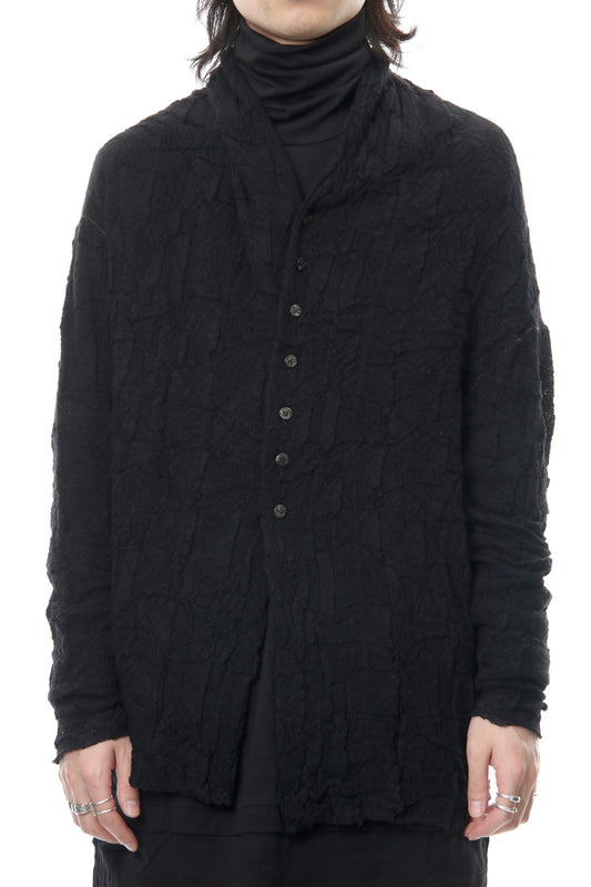 Links knitting cardigan