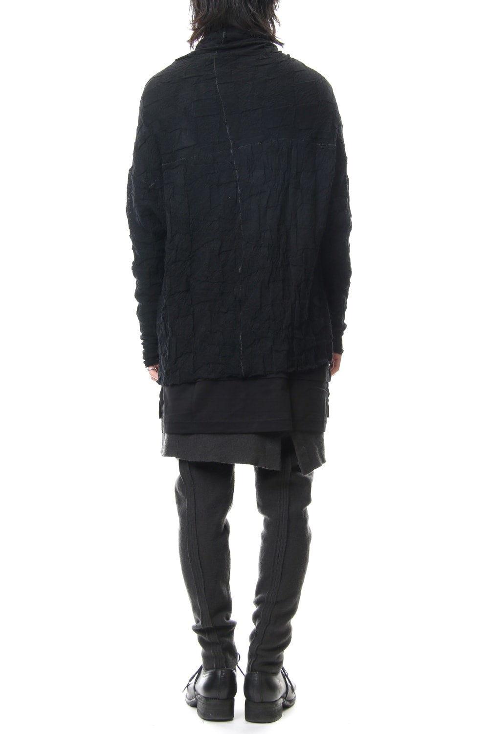 Links knitting cardigan