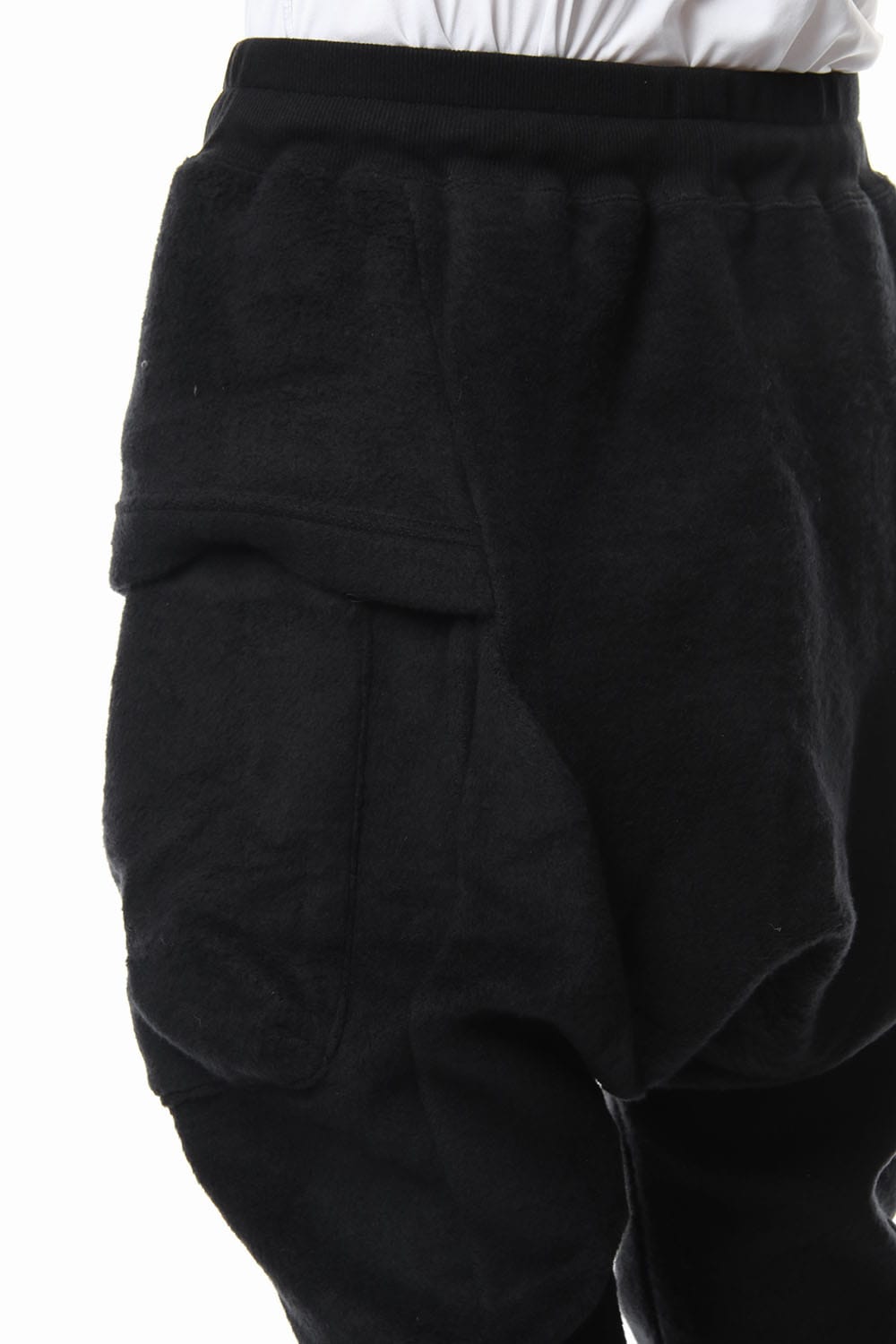 Brushed Fleece Pants Black